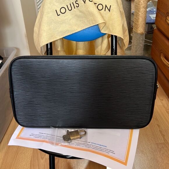 🖤LOUIS VUITTON EPI NOIR ALMA - Picture 12 of 17